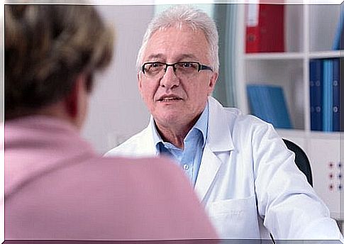 woman consulting doctor