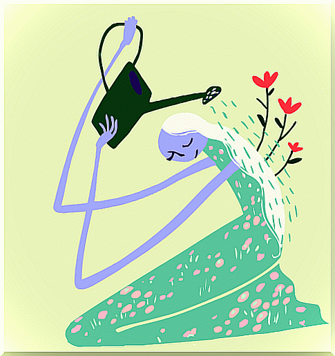 woman-with-watering can