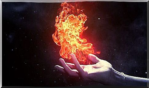 hand-on-fire